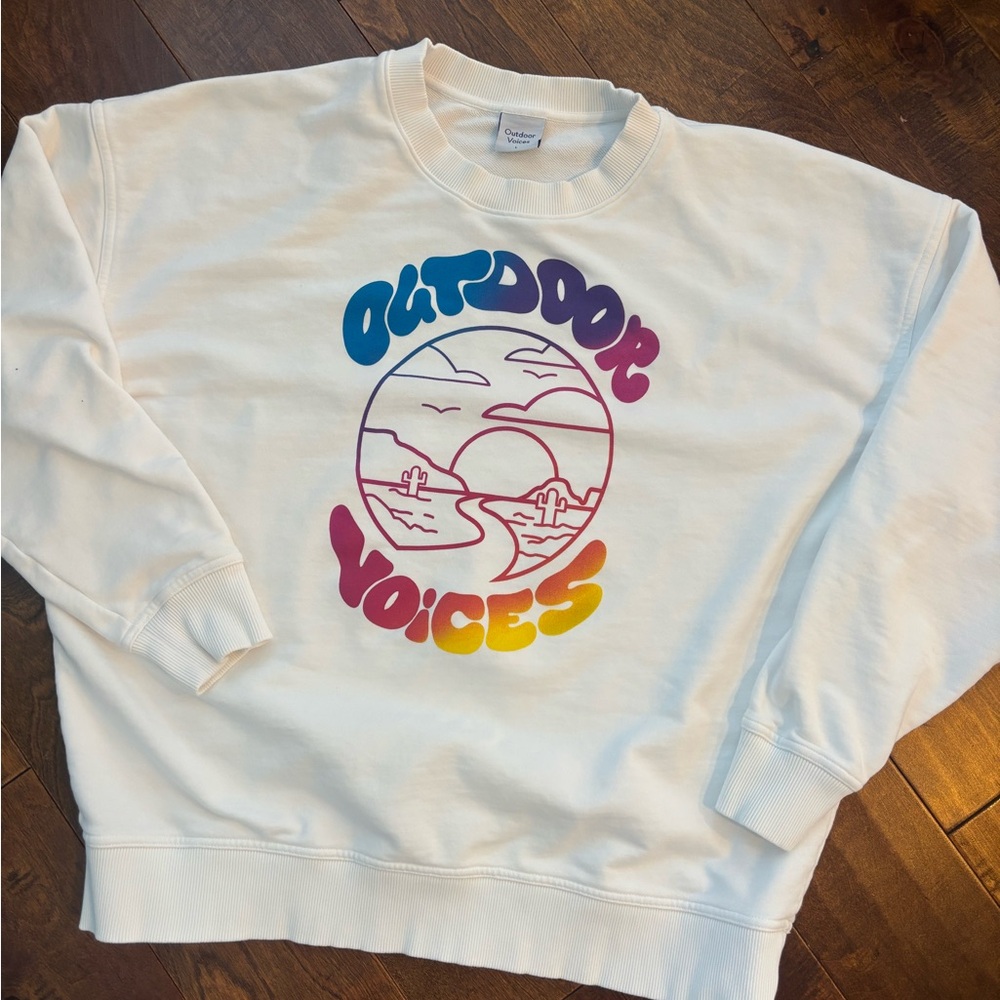 Outdoor Voices Sweatshirt (limited edition, not sold anymore)